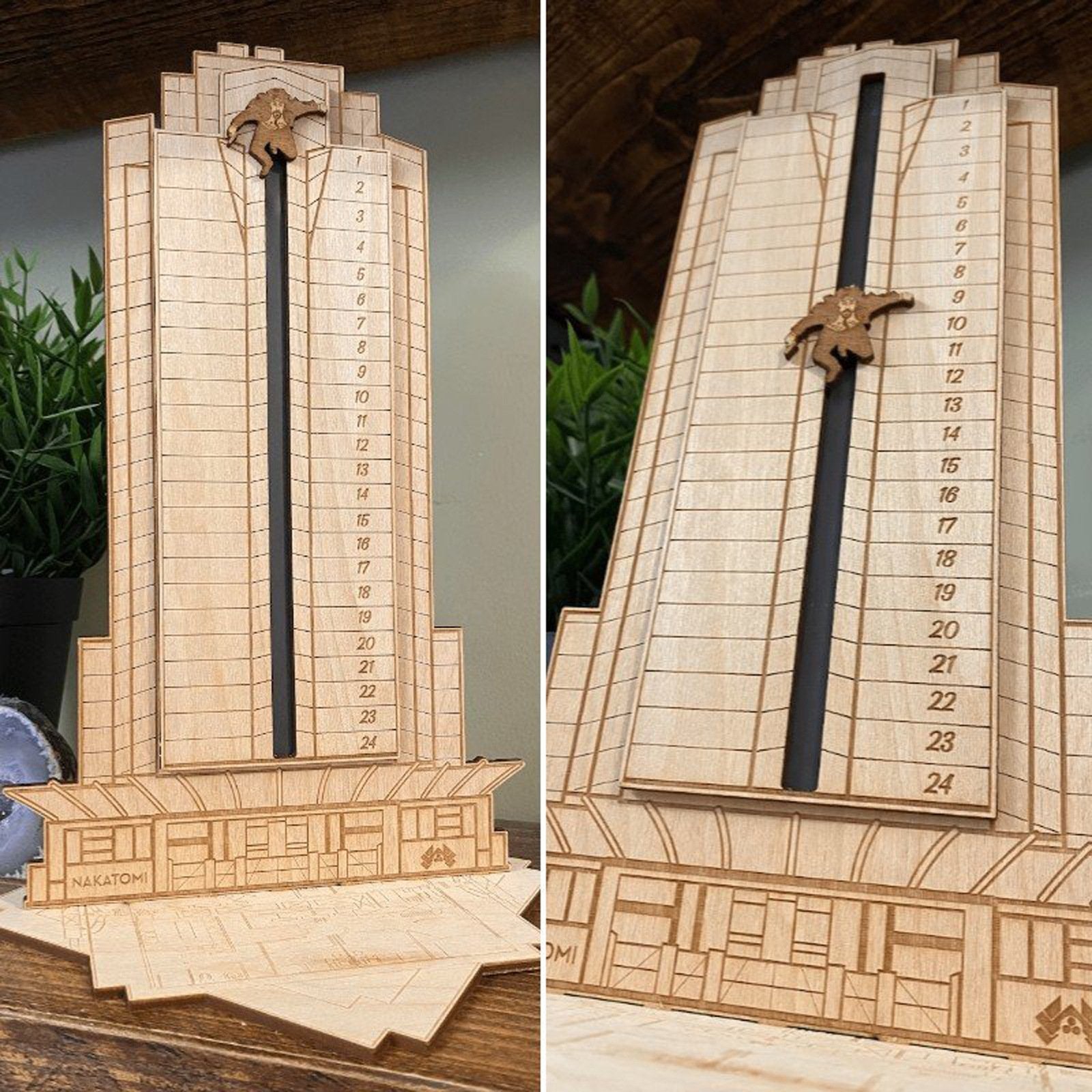 Die Hard Advent Calendar Hans Gruber Falling off off Nakatomi Plaza Die Hard Advent Calendar Hans Gruber Falling off off Nakatomi Plaza