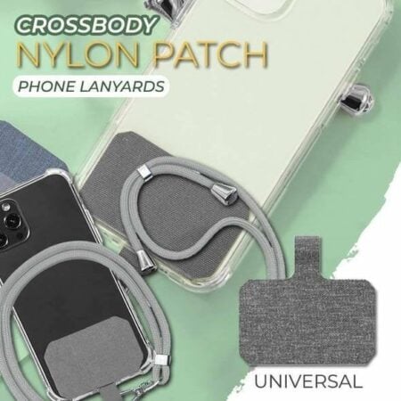 Drabcoplex Universal Crossbody Patch Phone Lanyards