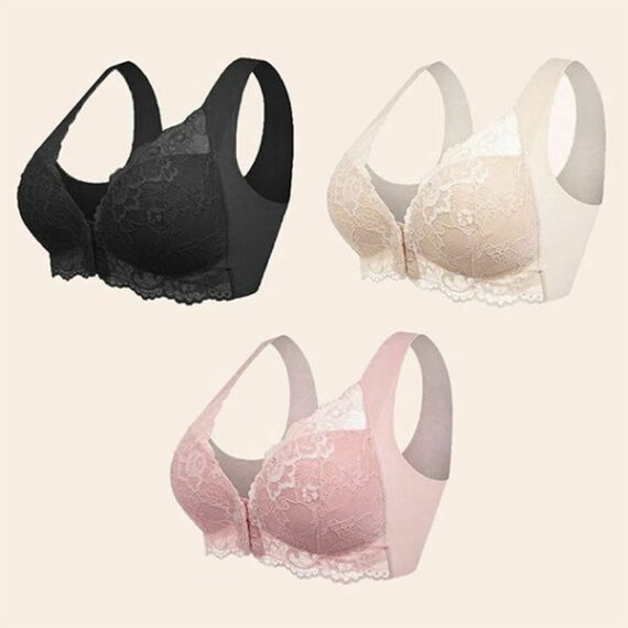 FRONT CLOSURE 5D SHAPING PUSH UP BRA – SEAMLESS, BEAUTY BACK, COMFY