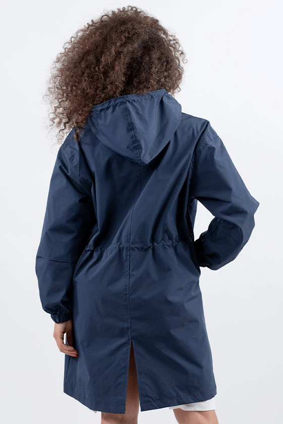 Hedymolly Waterproof Oversized Hooded Windbreaker Rain Jacket