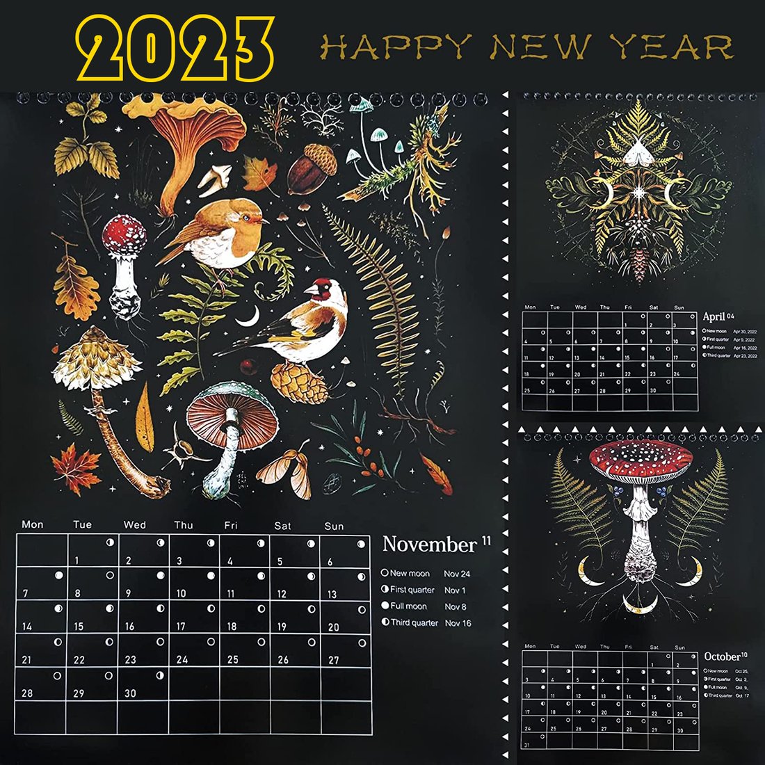 Last Day 49 OFF 2023 Dark Forest Lunar Calendar Lulunami
