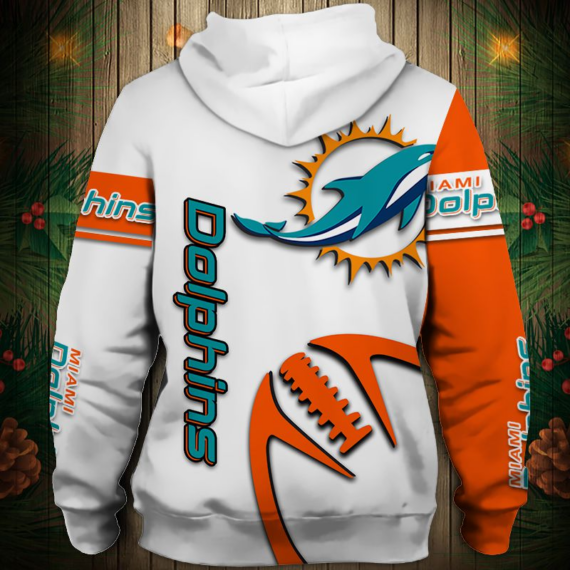 MIAMI DOLPHINS 2022 NEW 3D GRAPHIC HOODIE - Lulunami