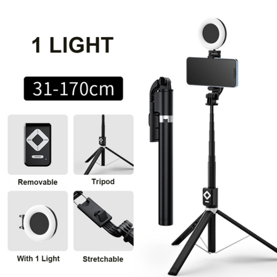 New 6 in 1 Bluetooth Selfie Stick Lulunami New 6 in 1 Bluetooth Selfie Stick Lulunami