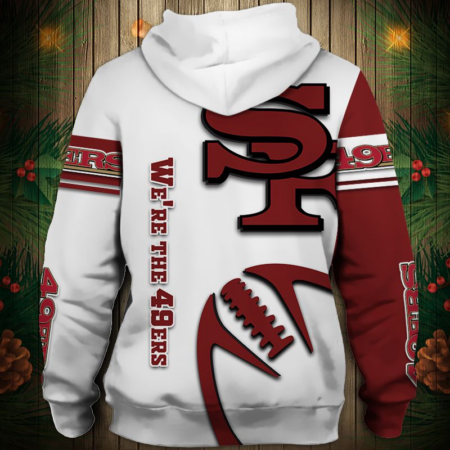 SAN FRANCISCO 49ERS 2022 NEW 3D GRAPHIC HOODIE