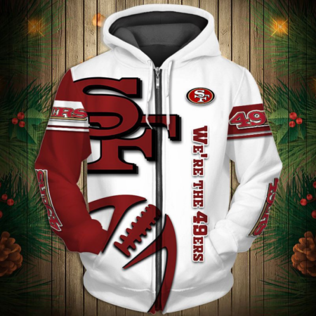 SAN FRANCISCO 49ERS 2022 NEW 3D GRAPHIC HOODIE