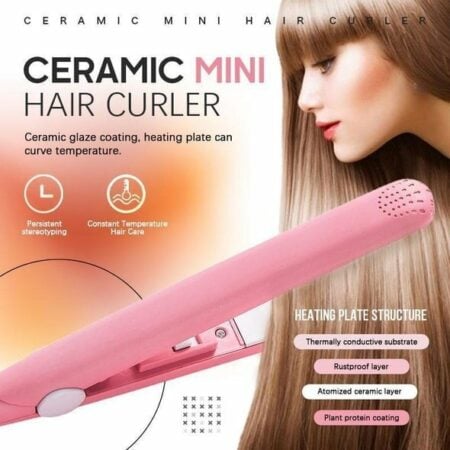 Vividly Apple Ceramic Mini Hair Curler