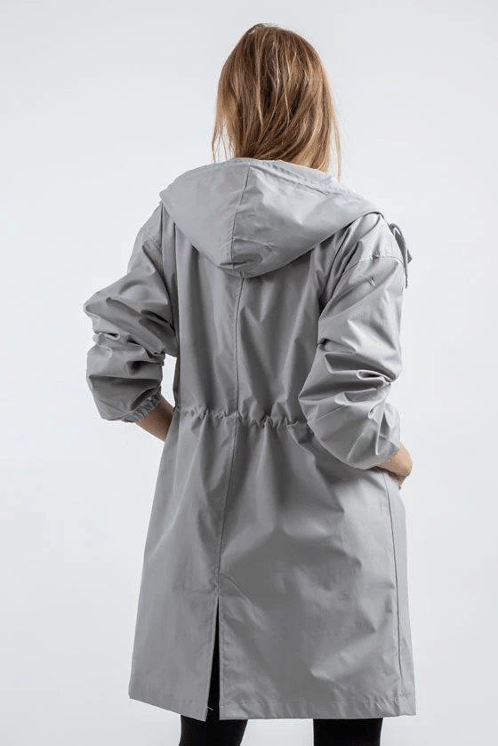 Waterproof Oversized Hooded Windbreaker Rain Jacket