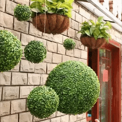 illustralect Last Day 70% OFF - Artificial Plant Topiary Ball