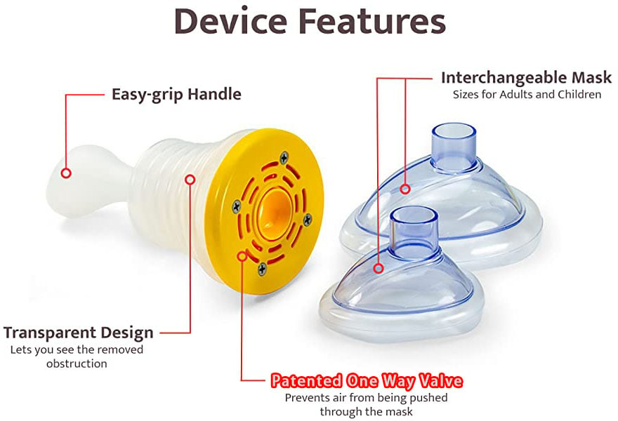 (Home Must) Professional Choking Emergency Device for Adult and Children