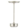 Metallic Cordless Table Lamp - Dimmable & Rechargeable Waterproof Desk Light