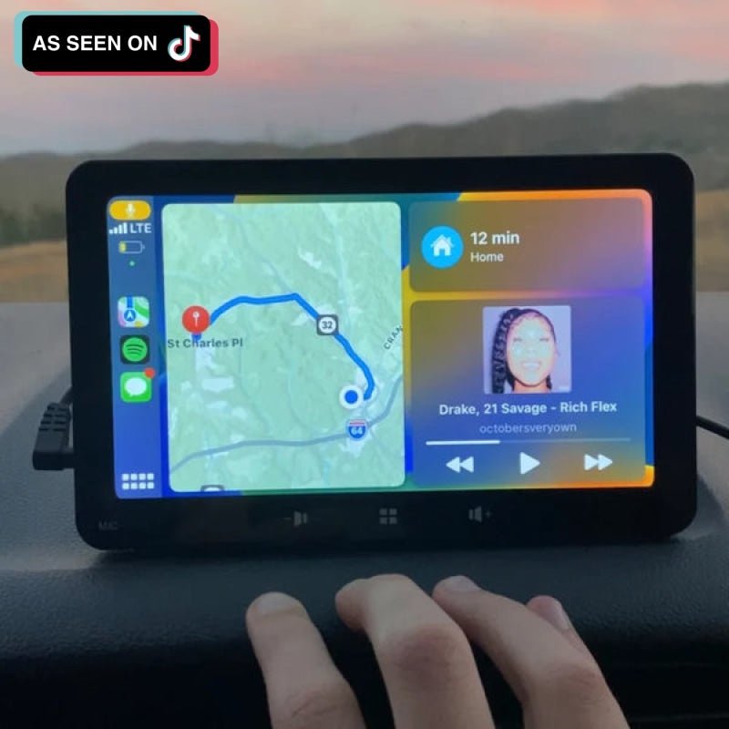 touch screen monitor for car dashboard