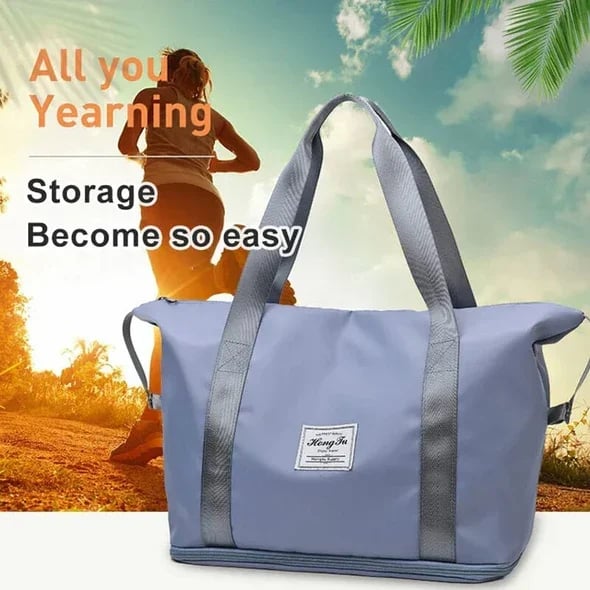 High-capacity Double-layer Wet Separation Travelling Bag - Lulunami