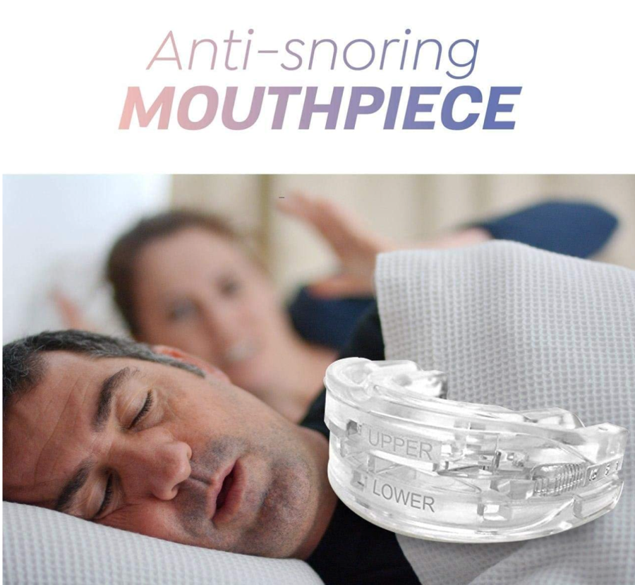 Anti Snoring Mouthpiece Snore Stopper CPAP Machine for Sleep Apnea New