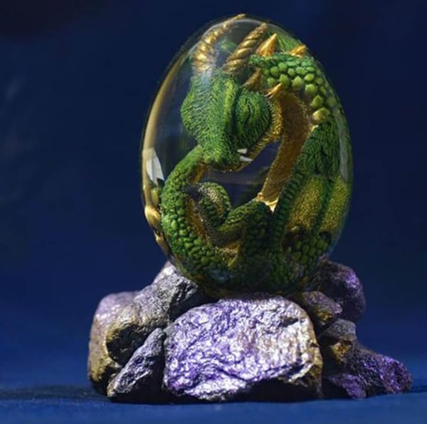 (Last Day 49% OFF) Lava Dragon Egg-Perfect gift for dragon lovers