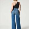LAST DAY 50% OFF - Seamed Front Wide Leg Jeans