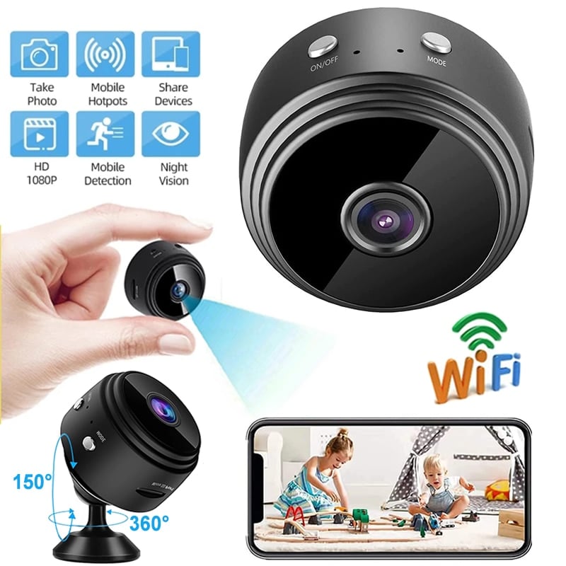 Mini WIFI Camera 1080P HD - Night Vision Included - Lulunami