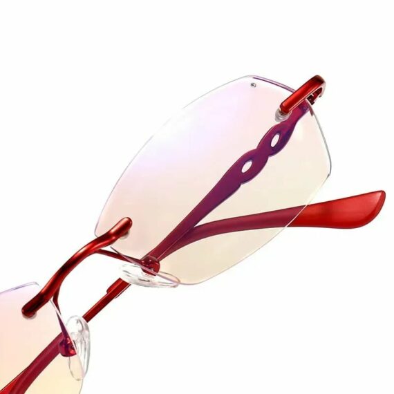 2023 New Sapphire high hardness anti-blue progressive Far And Near Dual-Use Reading Glasses