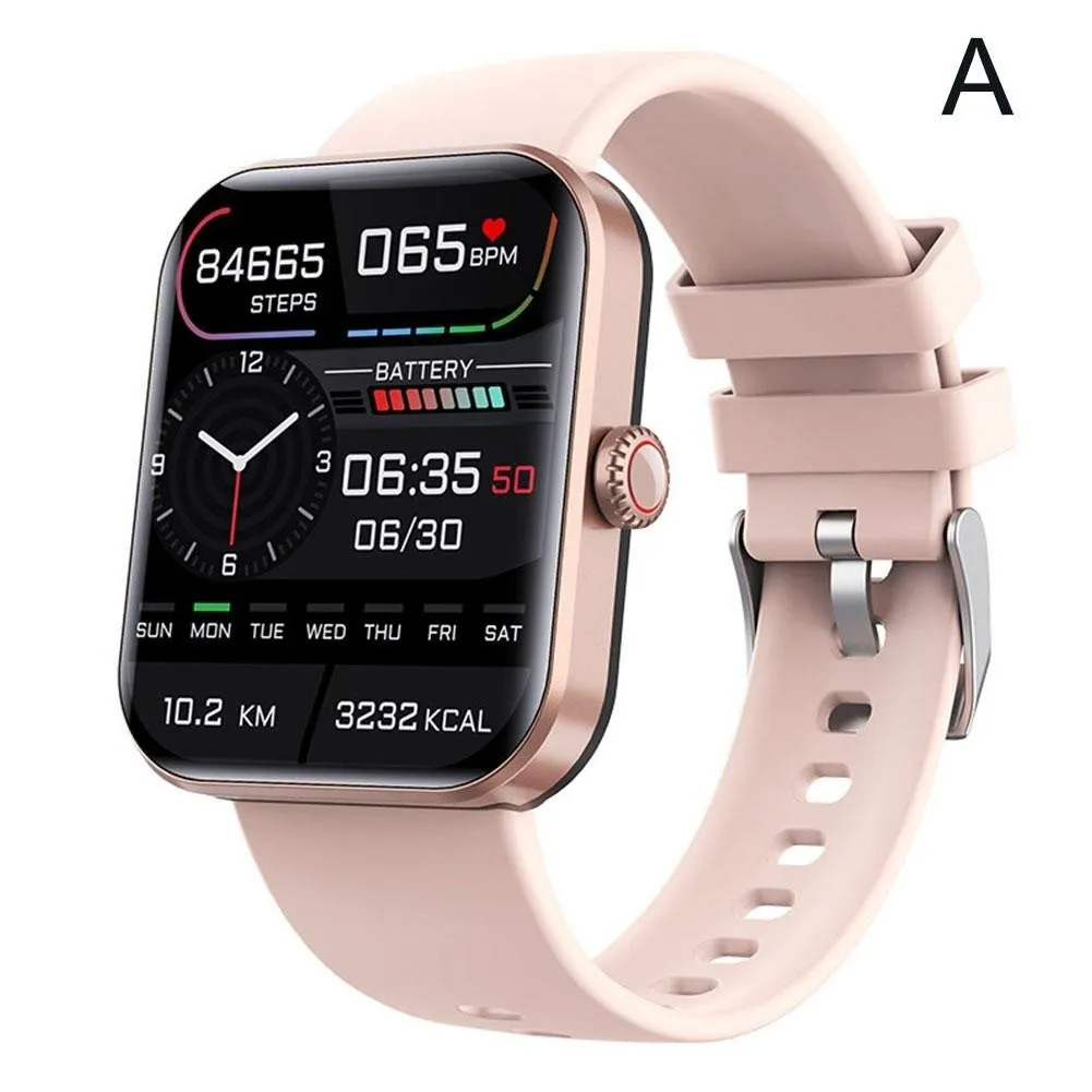 (All day monitoring of heart rate,blood sugar, and blood pressure) Bluetooth Fashion Smartwatch