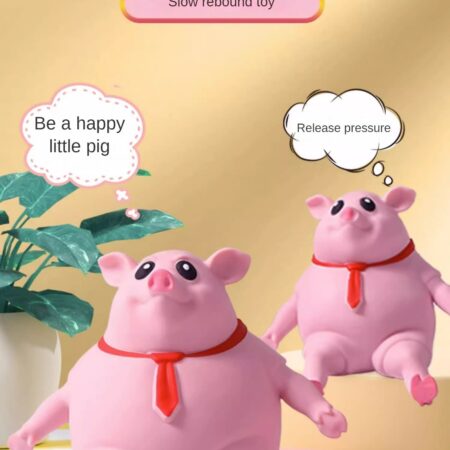 Cute Pink Piggy Antistress Toy