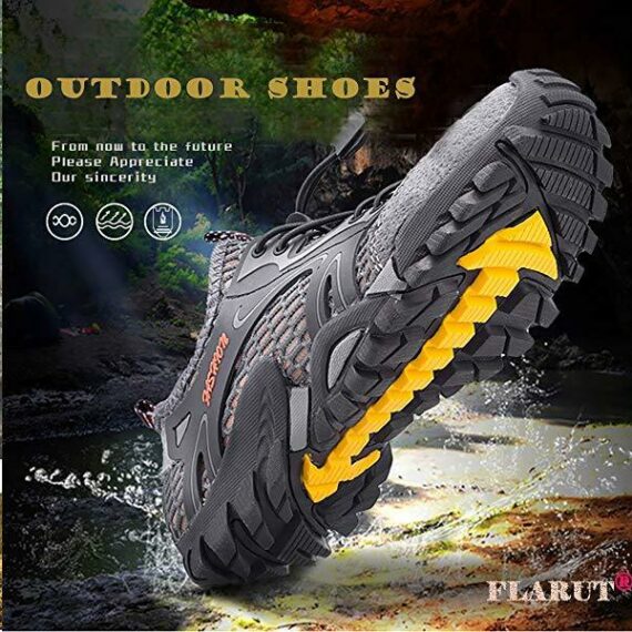Tacticen Men's Breathable Mesh Casual Light Outdoor Hiking Shoes Lulunami