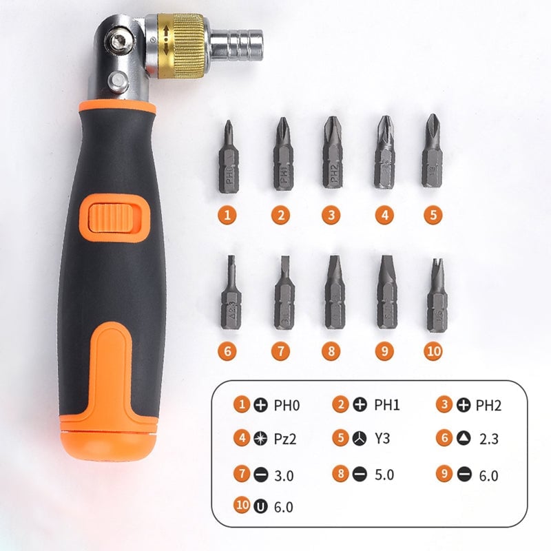 Ratcheting Screwdriver Set - Lulunami