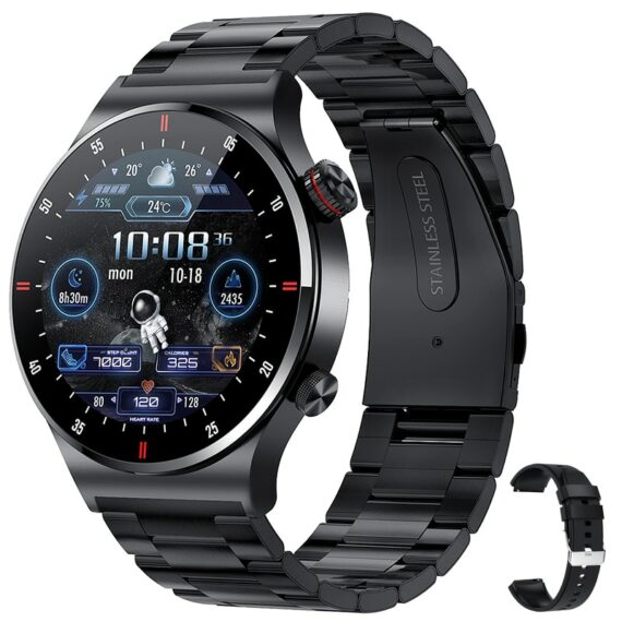 Smart Watch Custom watch face Sports waterproof Bluetooth call Smartwatch ECG+PPG