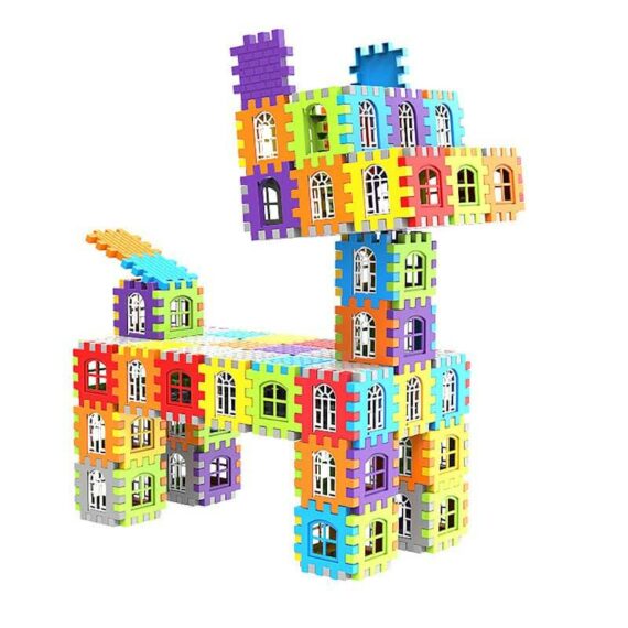 Waffle interlocking building blocks lulunami