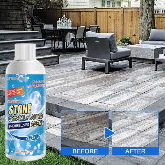 49% OFF TODAY - Stone Stain Remover Cleaner (Effective Removal of Oxidation, Rust, Stains)