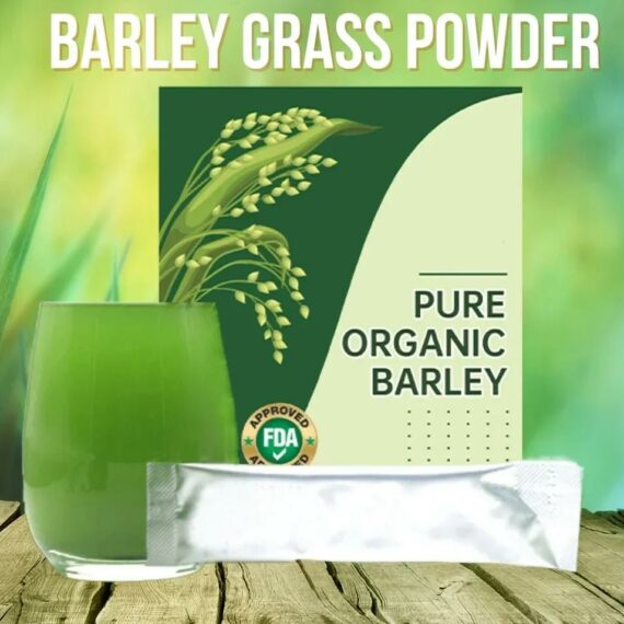 Barley grass powder 100 Pure & Organic Lulunami
