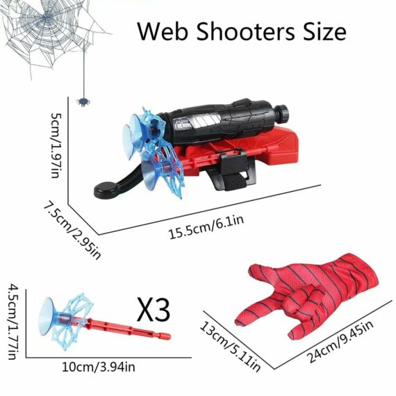 Fulfill A Hero's Dream - Spider Web Launcher Toy