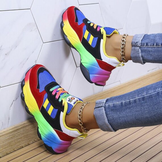 JustyShoes|Rainbow Sneakers