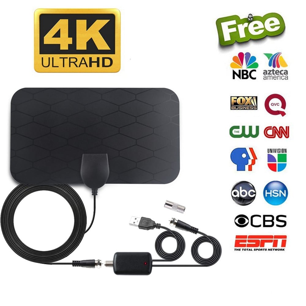 HDTV cable antenna 4K (5G chip, can be used worldwide) Lulunami