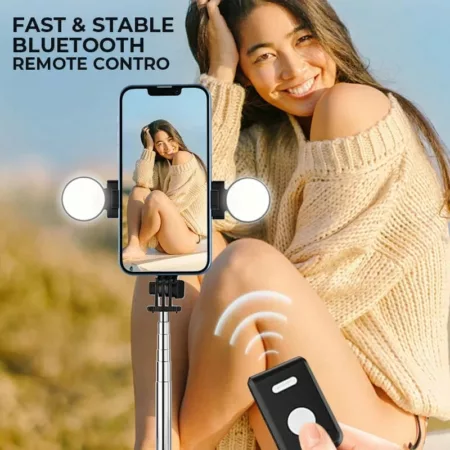 Hot Sale 50% OFF - 2023 New 6 in 1 Bluetooth Selfie Stick