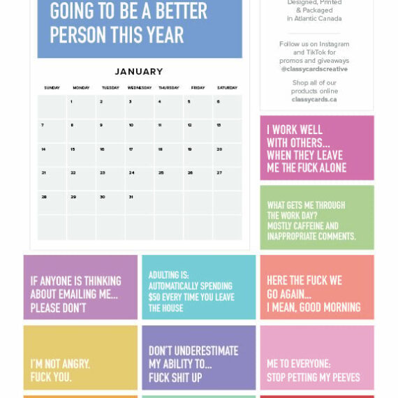 ADULTING IS HARD 2024 CALENDAR Lulunami