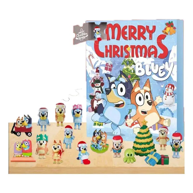 Bluey 24 Day Countdown Advent Calendar Lulunami