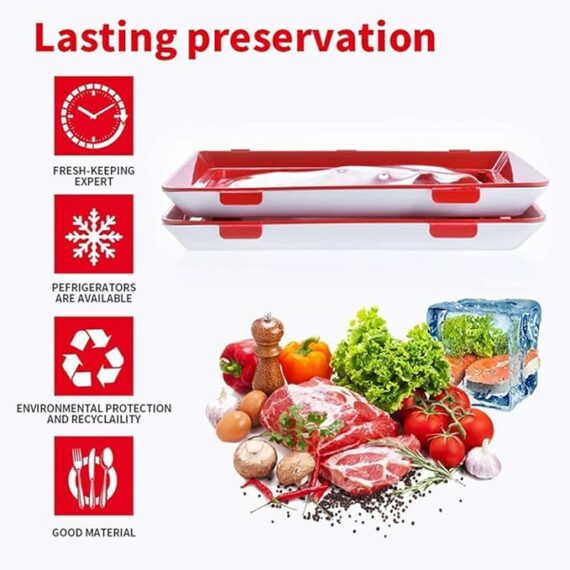 Environmentally friendly design - Reusable Food Preserving Tray