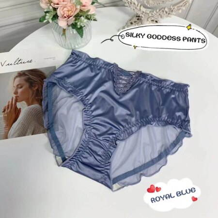 Lace Underwear Men's Satin Ice Silk Seamless Briefs