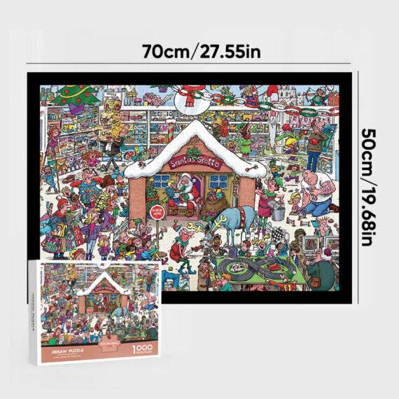 Awishday Advent Calendar 2023 Christmas Jigsaw Puzzles Lulunami