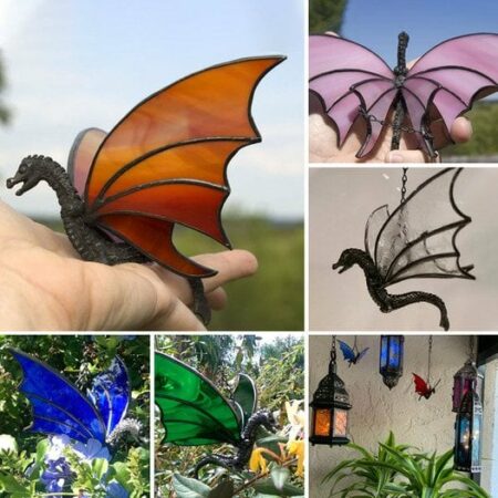 (Christmas Sale SAVE 48% OFF) Dragon Hanging Stained Sun Catcher