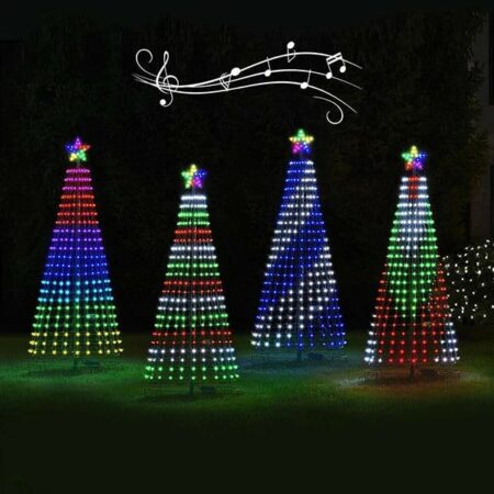 Early Christmas Discounts - Multi-color LED animated outdoor Christmas tree