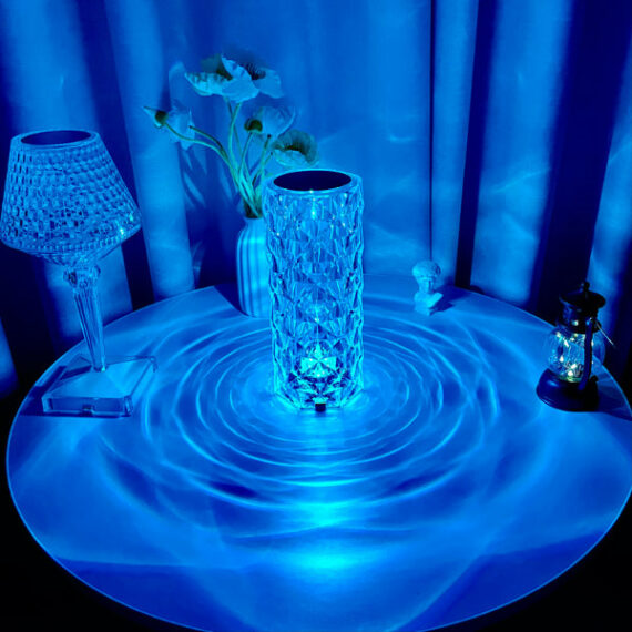 RoseLight LED Table Lamp (Touch Control + Rechargeable)