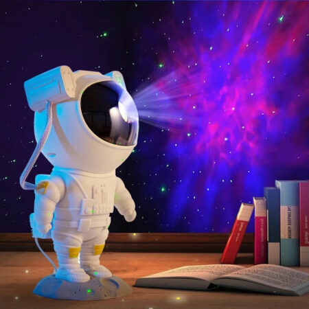 Spaceman Galaxy Starry Night Projector LED Night Lamp