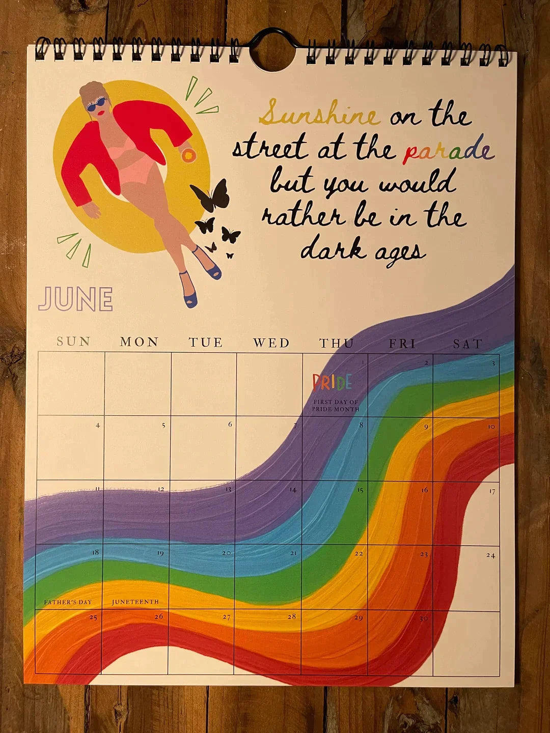 Ivyever 2024 TS Lyrics Calendar Lulunami