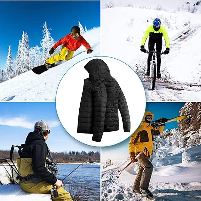 GlowFlakes USB Electric Heated Jacket
