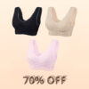 THE LAST DAY SALE OFF - Comfy Corset Bra Front Cross Side Buckle Lace Bras