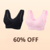 THE LAST DAY SALE OFF - Comfy Corset Bra Front Cross Side Buckle Lace Bras