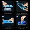 magic john - Invisible Artifact Screen Protector - Dust Free Without Bubbles