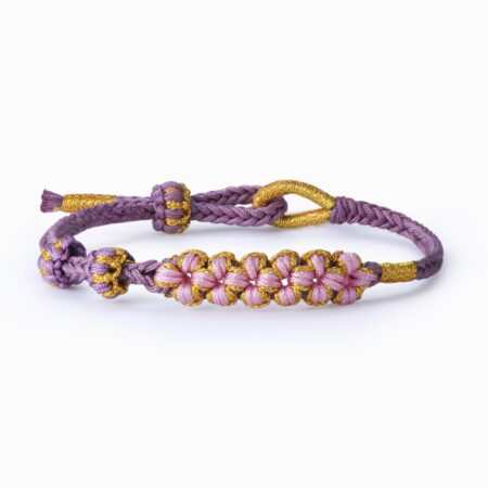 To My Granddaughter, Straighten Your Crown Blossom Knot Bracelet