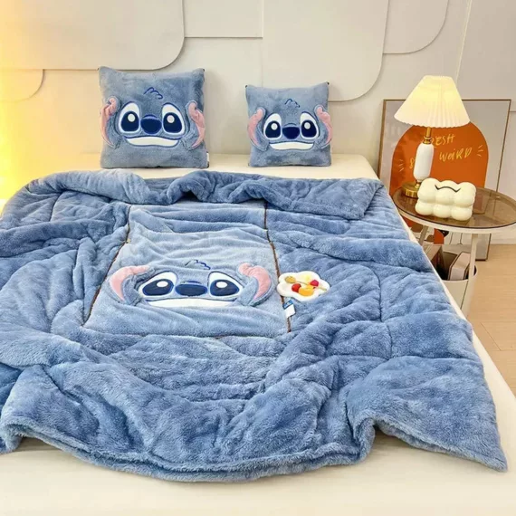 The stitch pillowblanket lulunami