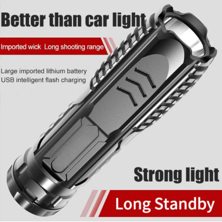 Last Day 50% OFF - Multifunctional Rechargeable Flashlight